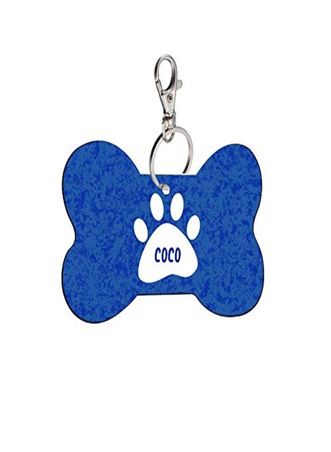 Sky Trends Bone Shape Collar Locket/Pendant for Dogs & Puppy -524, Multicolour, Medium, 1 Count - Coco
